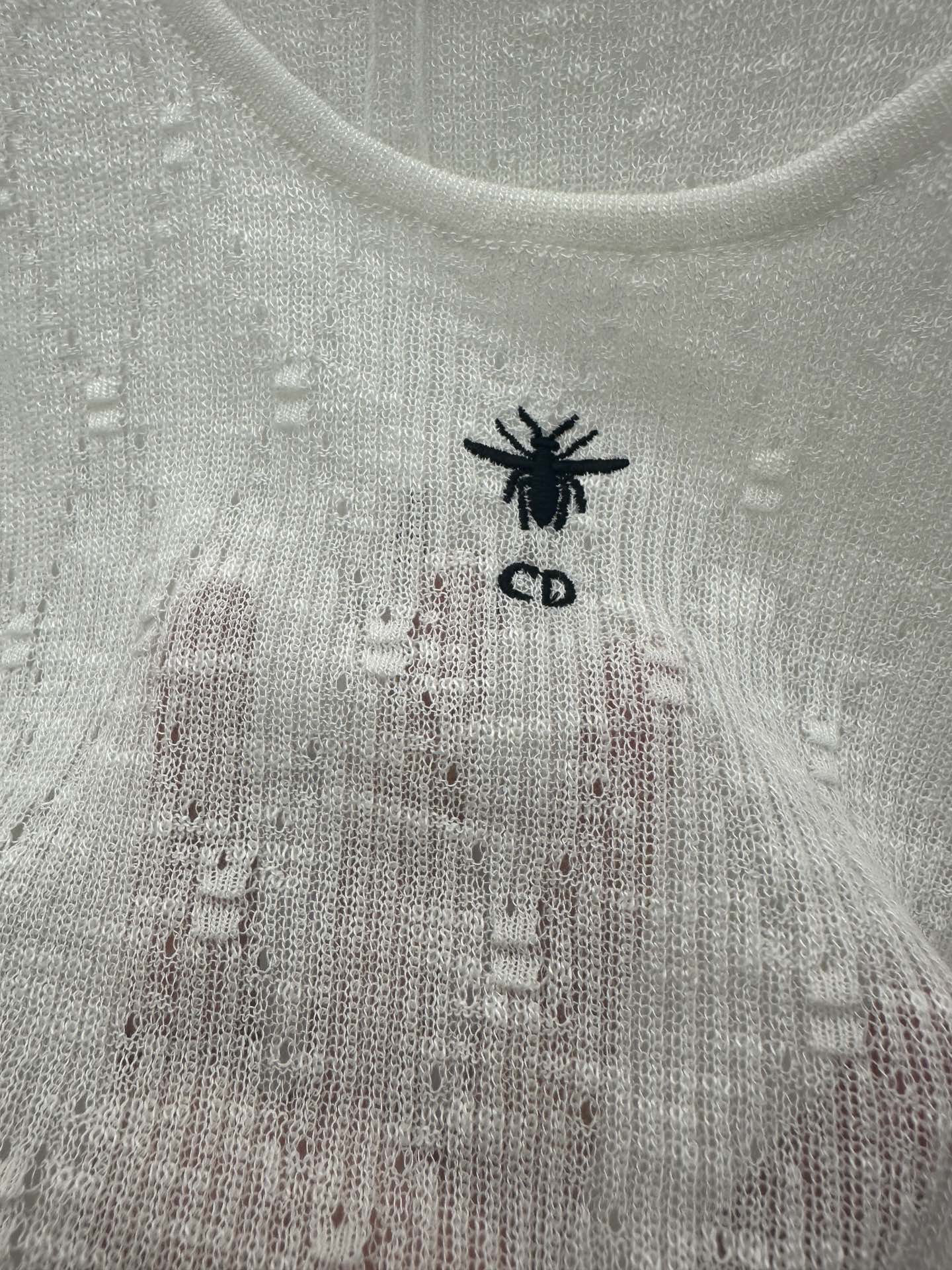 CD Mesh Tank Top