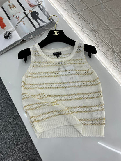 CC Stripe Transparent Tank