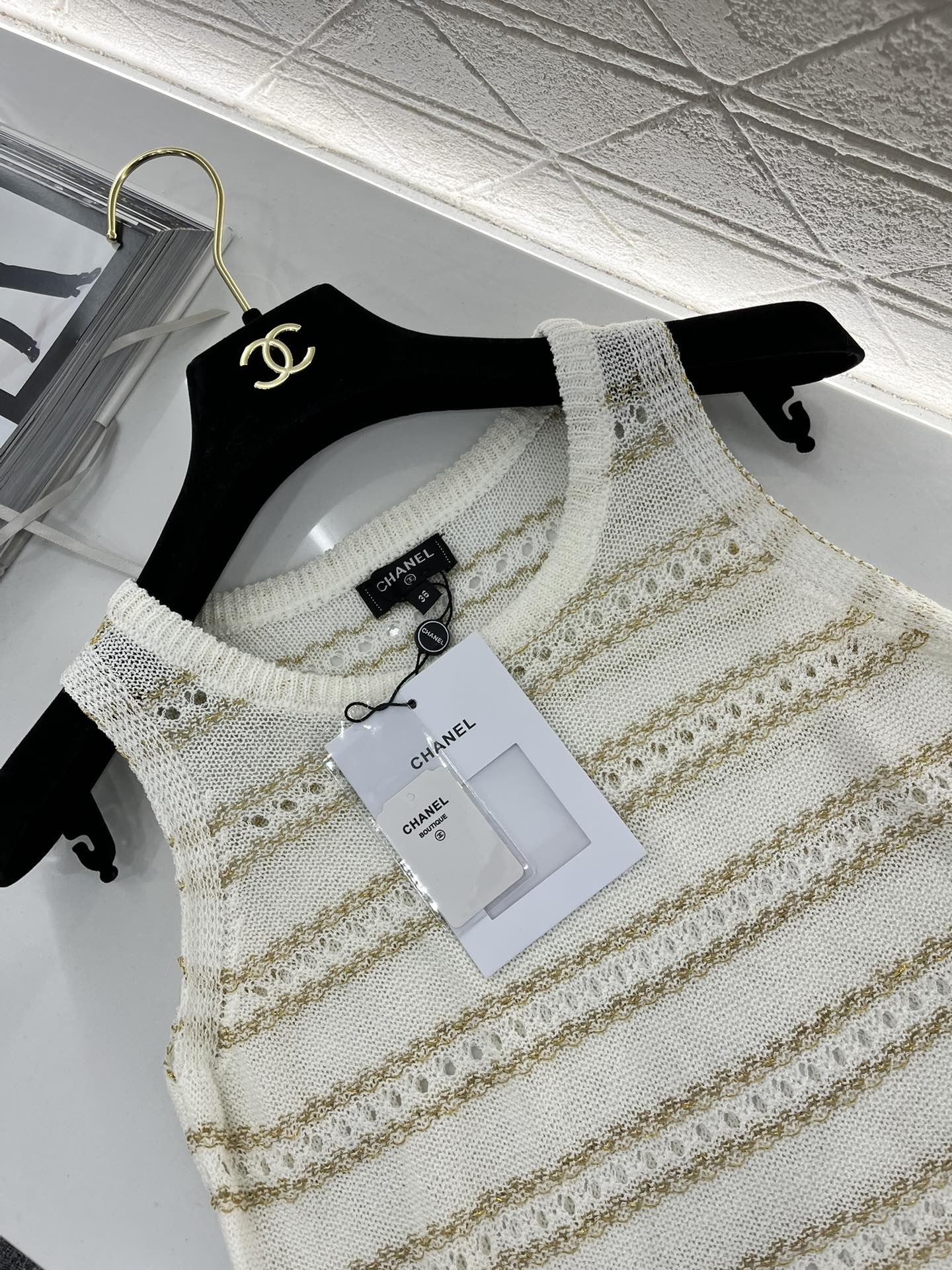 CC Stripe Transparent Tank