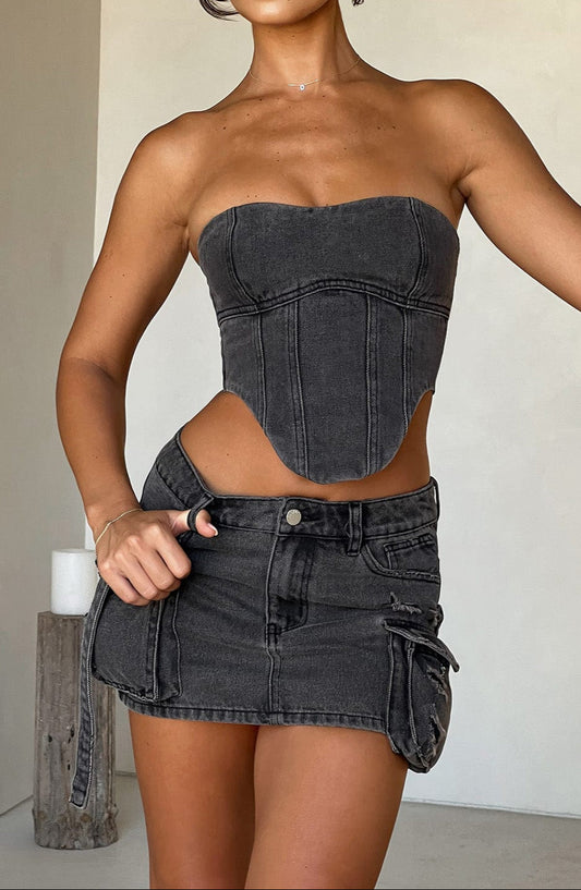 Jazmín Corset - Black